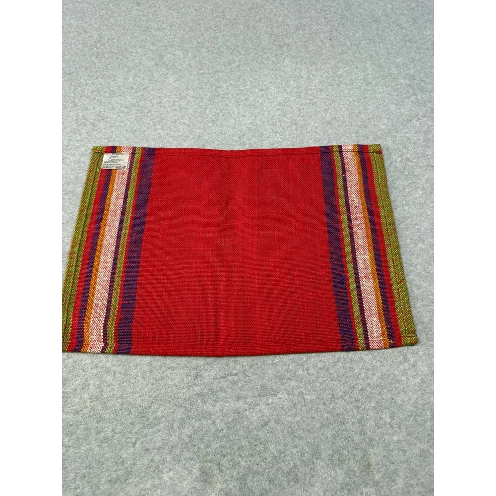 Tampella Linen Collection Set Of 5 Place Mats Made In Finland